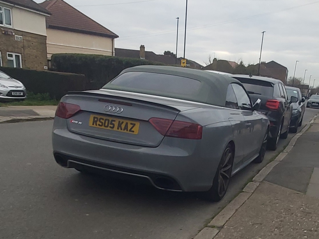 RS05KAZ, Audi RS5 1st gen Cabriolet (B8/8F7), 2012–2017