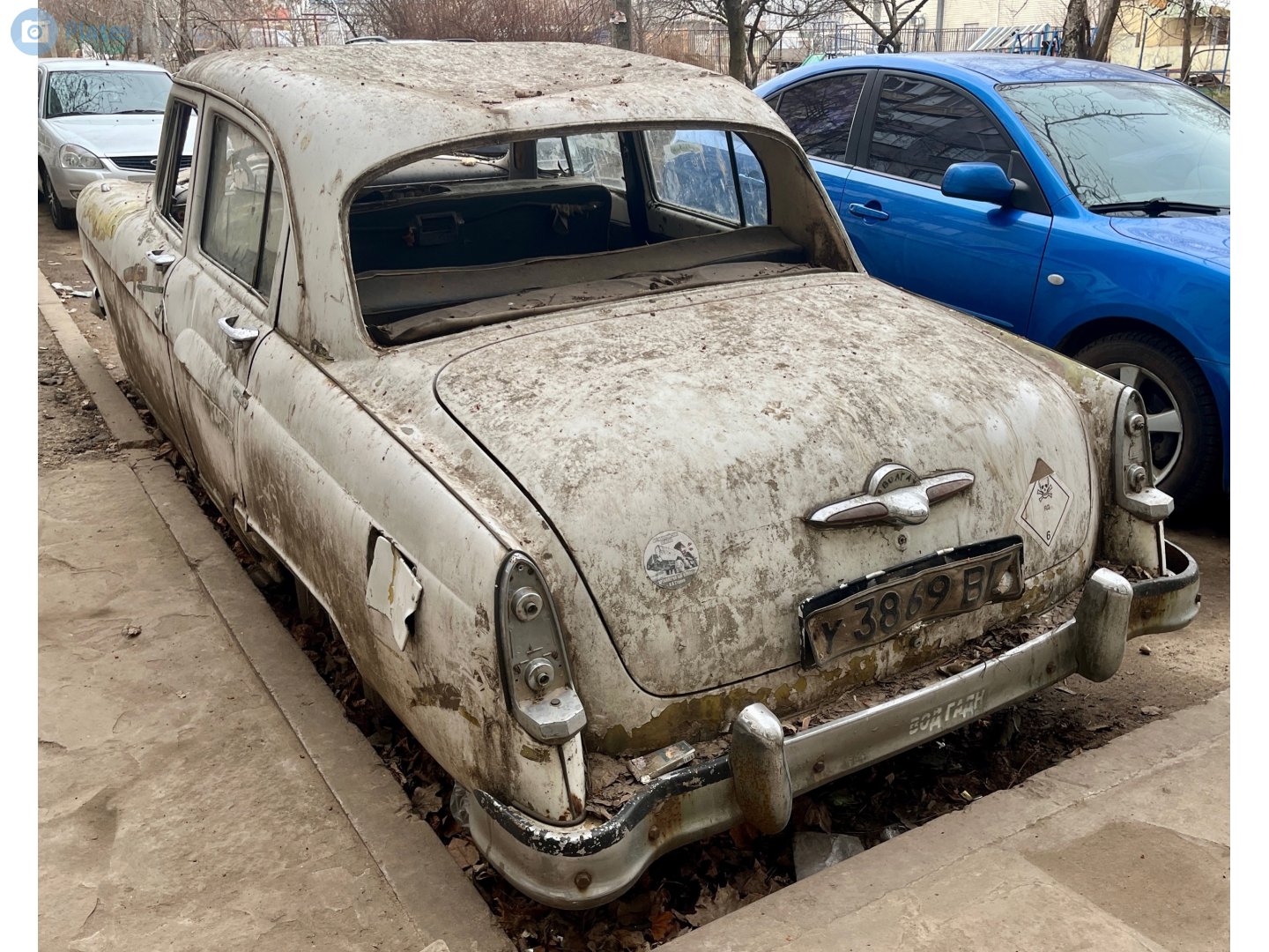 у 3869 ВГ, GAZ 21 Волга 2nd series, 1958­–1962