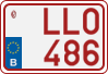 License plate of Belgium, Vanity Plates (2014)
