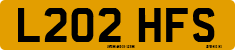 License plate of the United Kingdom, 1983 year system