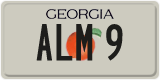 Georgia, Vanity Plates