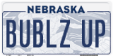 Nebraska, Vanity Plates