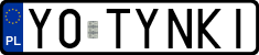 License plates of Poland, Vanity Plates
