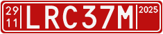 License plate of Sweden, Transit plates