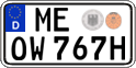 German license plate, Plates for oldtimers (type 