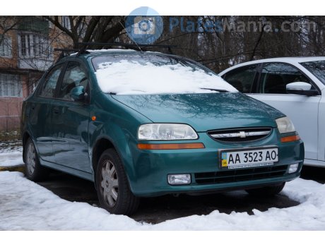AA 3523 AO, Chevrolet Aveo