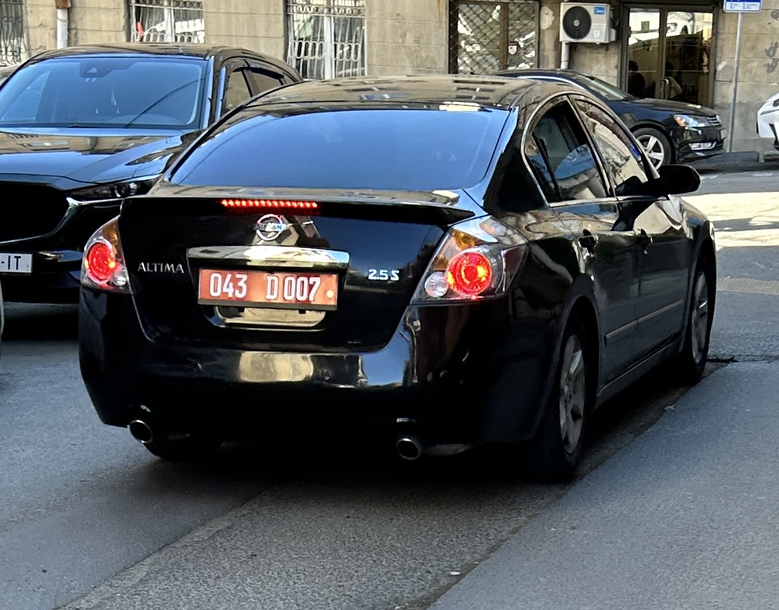 043 D 007, Nissan Altima 4th gen Sedan (L32), 2006–2012