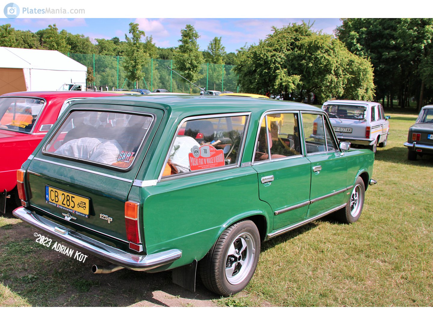 CB 285, FSO 125p 1st gen Wagon, 1983–1991