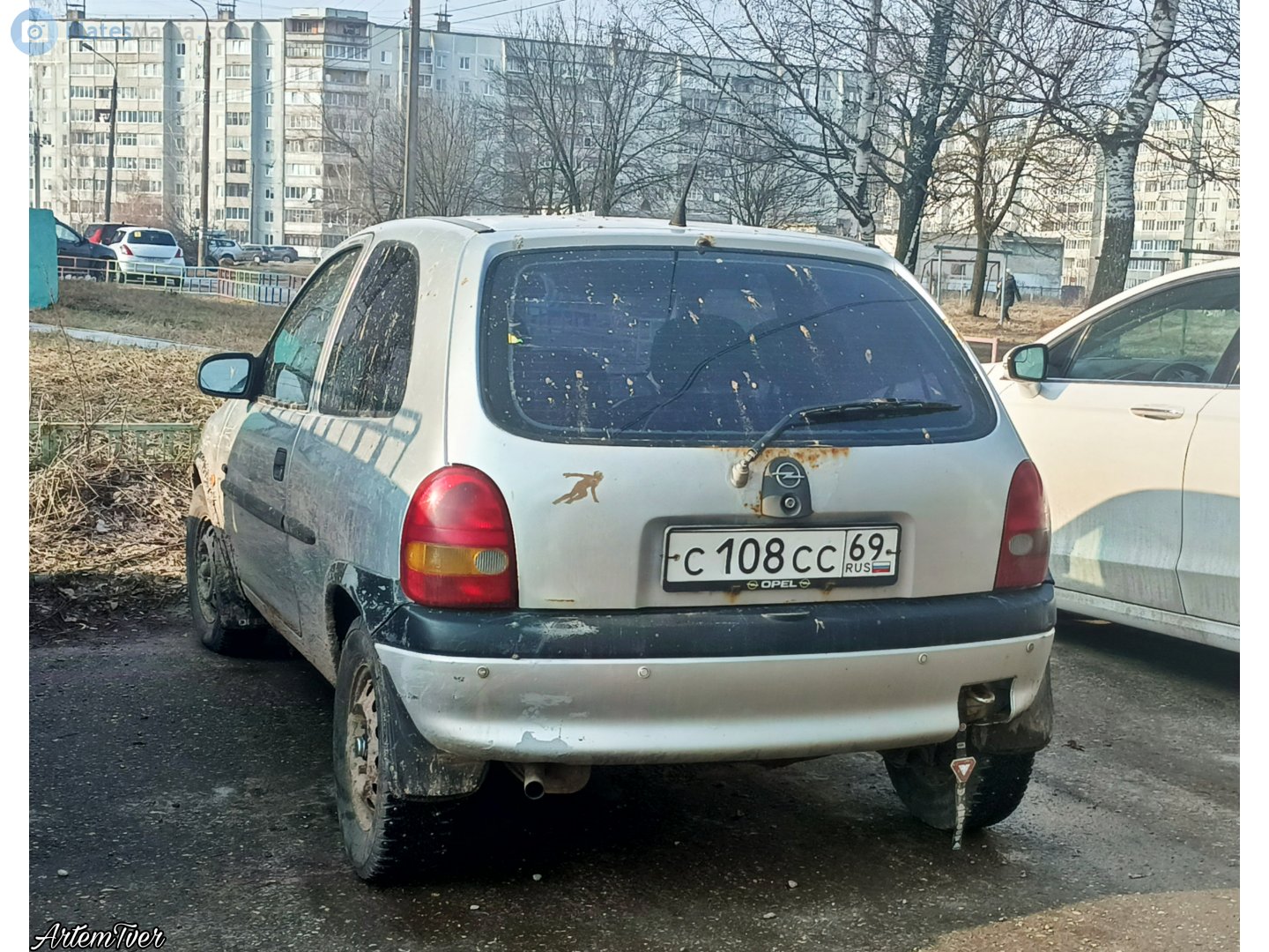 с 108 сс 69, Opel Vita 1st gen 3-door Hatch (B; S93), 1995–2000
