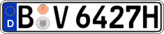German license plate, Plates for oldtimers (type 