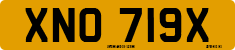License plate of the United Kingdom, 1963 year system
