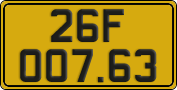 License plate of Vietnam, Commercial vehicles