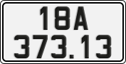 License plate of Vietnam, Cars
