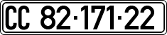 License plate of Israel, Diplomatic