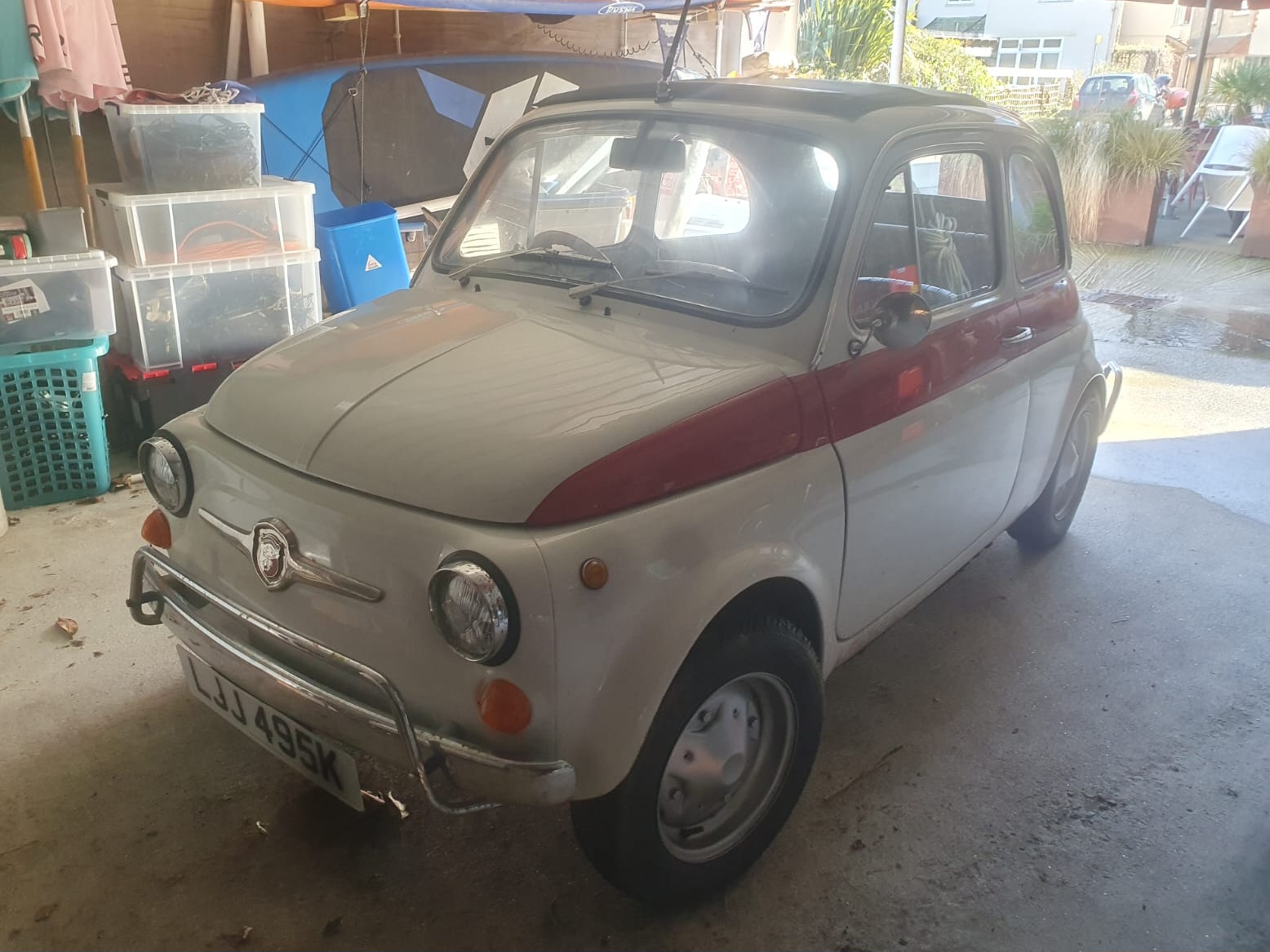 LJJ495K, FIAT 500 1st gen 500F (110), 1965–1972