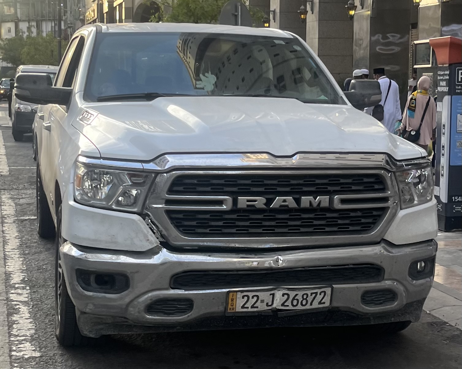 22 J 26872, Ram Pickup 5th gen 1500 (DT), 2018–2024