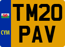 License plate of the United Kingdom, 2001 year system