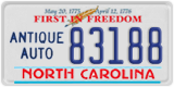 North Carolina, Antique Auto (12345)