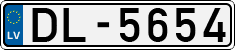 License plate of Latvia, Regular car plates