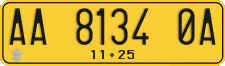 License plate of Indonesia, Commercial vehicles