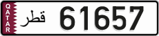61657
