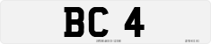 License plate of the United Kingdom, 1903 year system