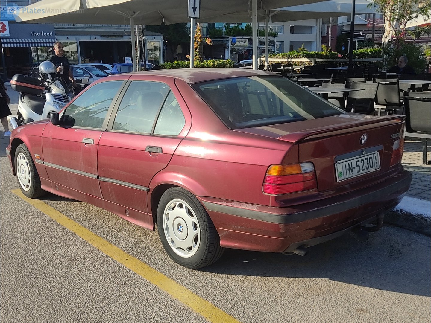 IN-5230, BMW 3 Series 3rd gen Sedan (E36), 1990–1998