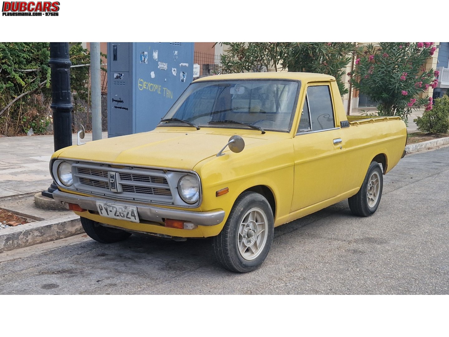PY-2824, Datsun Sunny 2nd gen Truck (B120/B121), 1970–1989