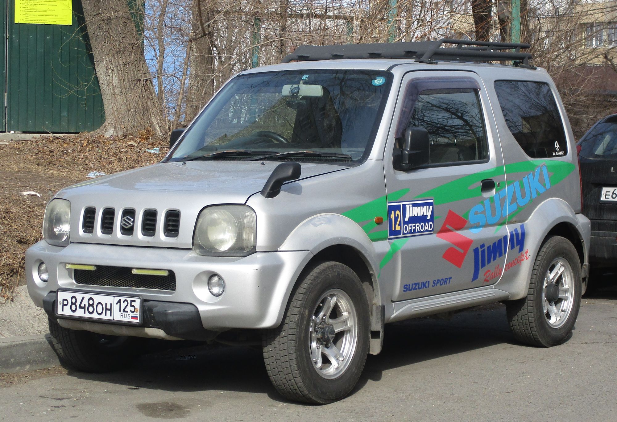 р 848 он 125, Suzuki Jimny Wide 1st gen (JB33/JB43), 1998–2002