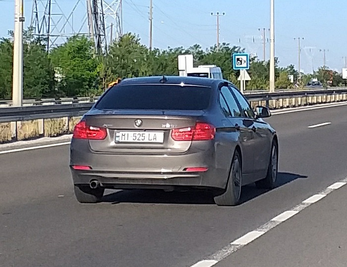 MI-525-LA, BMW 3 Series 6th gen Sedan (F30/F35), 2011–2019