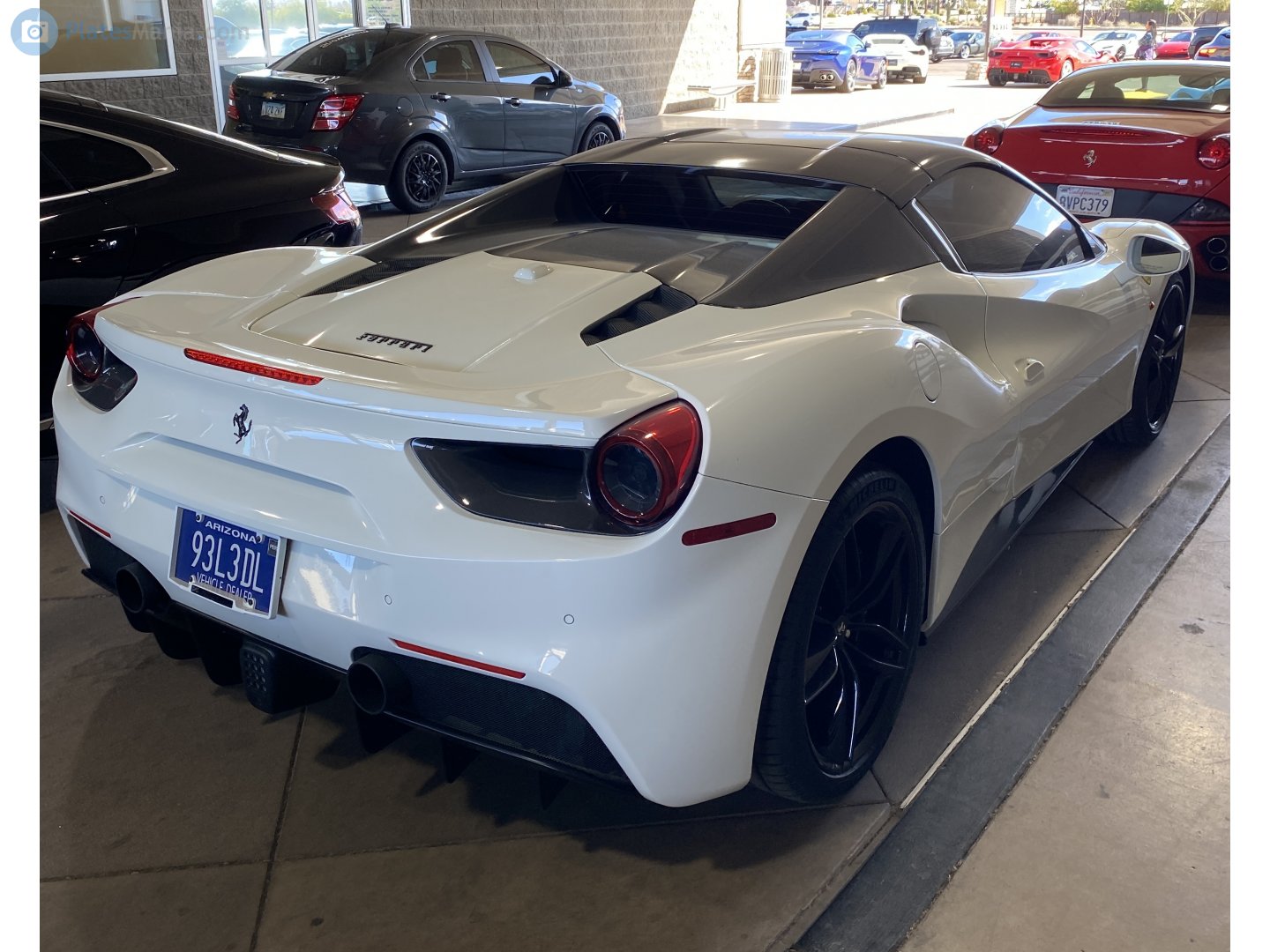 93L3DL, Ferrari 488 1st gen Spider (F142M), 2015–2019