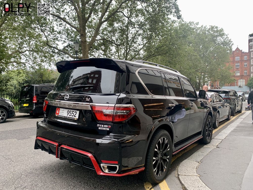 4 9552, Nissan Patrol 6th gen (Y62), 2nd facelift, 2019–2024