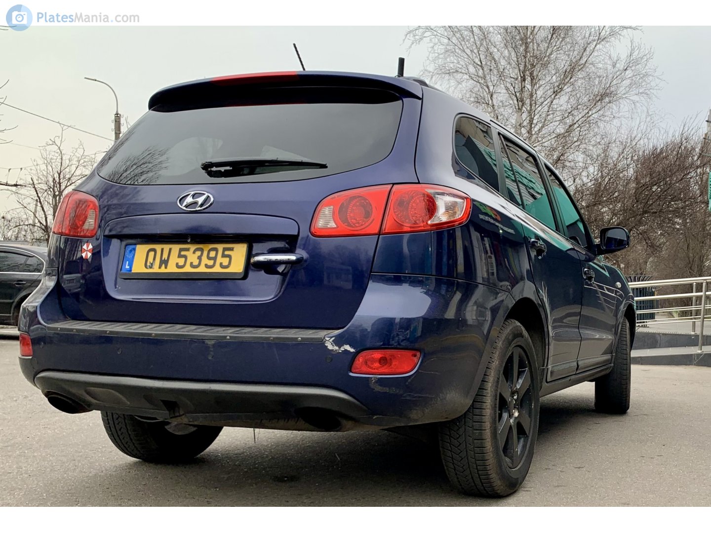 QW 5395, Hyundai Santa Fe 2nd gen (CM), 2006–2009 (–2010 for ZA-market)