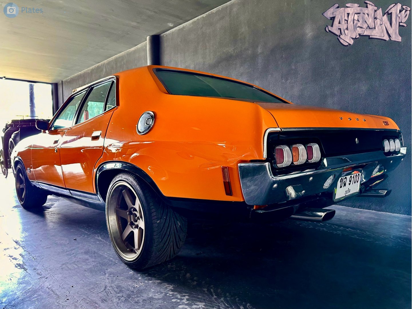 ขฉ 9103, Ford Falcon 3rd gen Sedan (XA/XB/XC; AU-market), 1972–1979