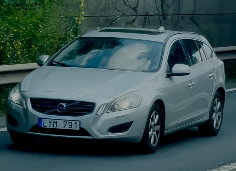 LYM 791, Volvo V60 1st gen (155/157), 2010–2018