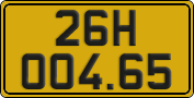 License plate of Vietnam, Commercial vehicles