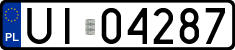 License plates of Poland, Military