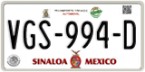 Sinaloa, Cars (AAA-000-A)