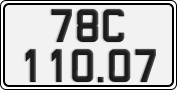 License plate of Vietnam, Cars