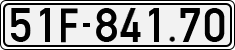 License plate of Vietnam, Cars