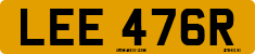 License plate of the United Kingdom, 1963 year system