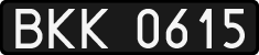 License plates of Poland, 1976 year system