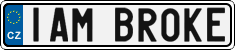 License plate of the Czech Republic, Vanity Plates
