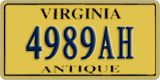 Virginia, Antique (1234AB)