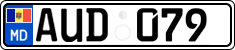 License plate of Moldova, Cars (2015)