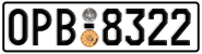 License plate of Greece, Cars