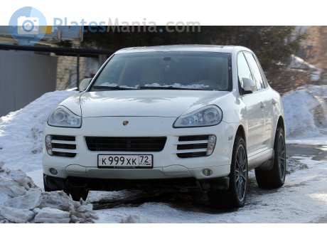 к999хк72, Porsche Cayenne