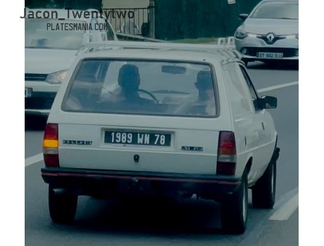 1989 WN 78, Peugeot 305