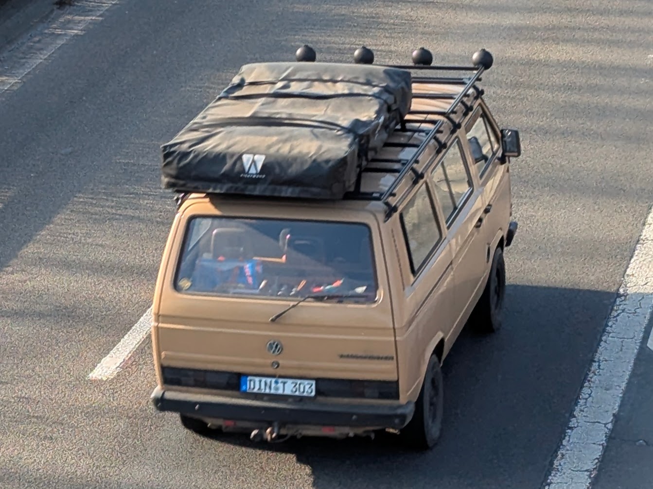 DIN T 303, Volkswagen Transporter 3rd gen Van (T3), 1979–1992