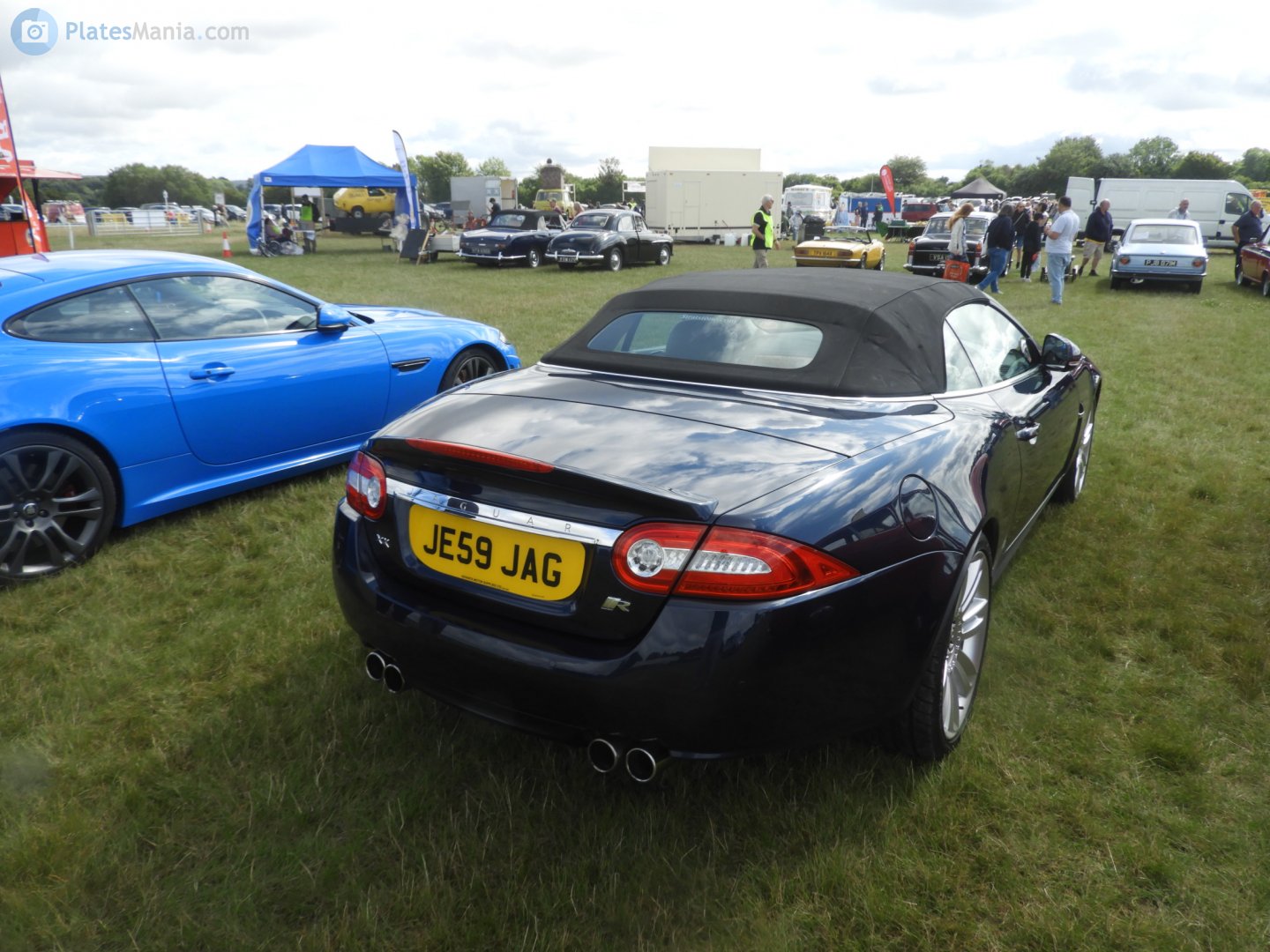 JE59JAG, Jaguar XKR 2nd gen Convertible (X150), 2007–2014
